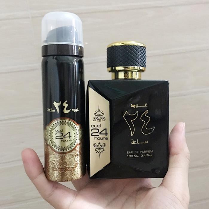 NƯỚC HOA OUD 24 HOURS EDP 100ML UNISEX - NƯỚC HOA NỘI ĐỊA DUBAI SỐ 21