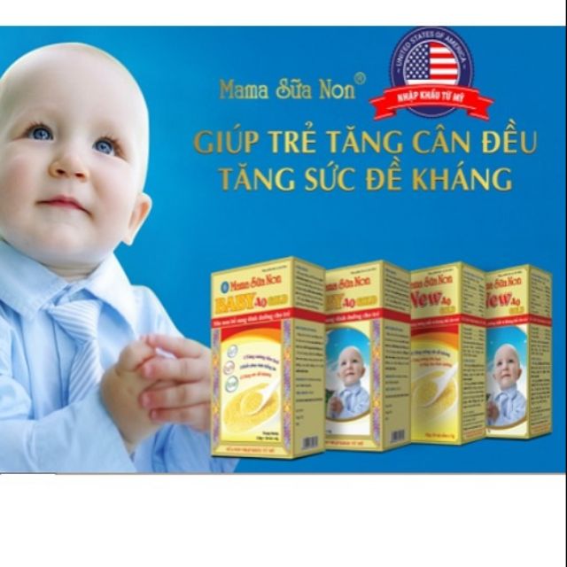 MAMA SỮA NON ĐẶC TRỊ CHO TRẺ BIẾNG ĂN HỘP 120G