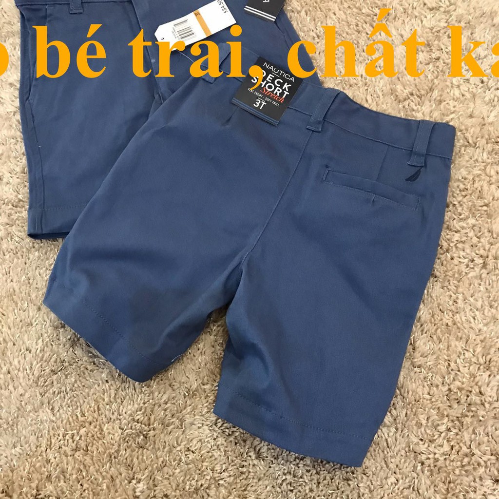 * Mã 8784: Quần kaki Nautica dư xịn cho bé trai, chất kaki mềm, màu tím than rất dễ mặc  - Các màu như hình - Size