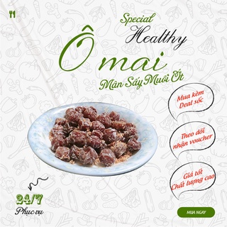 Ô mai mận sấy muối ớt bà Thu