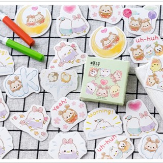 Hộp 45 miếng sticker mẫu chuột mickey