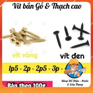 [Giá thợ] 100gram Vít bắn gỗ, thạch cao