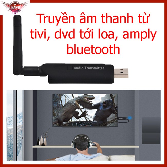 [Mã ELHACE giảm 4% đơn 300K] Bộ phát bluetooth từ tivi, pc tới loa, tai nghe bluetooth- B05