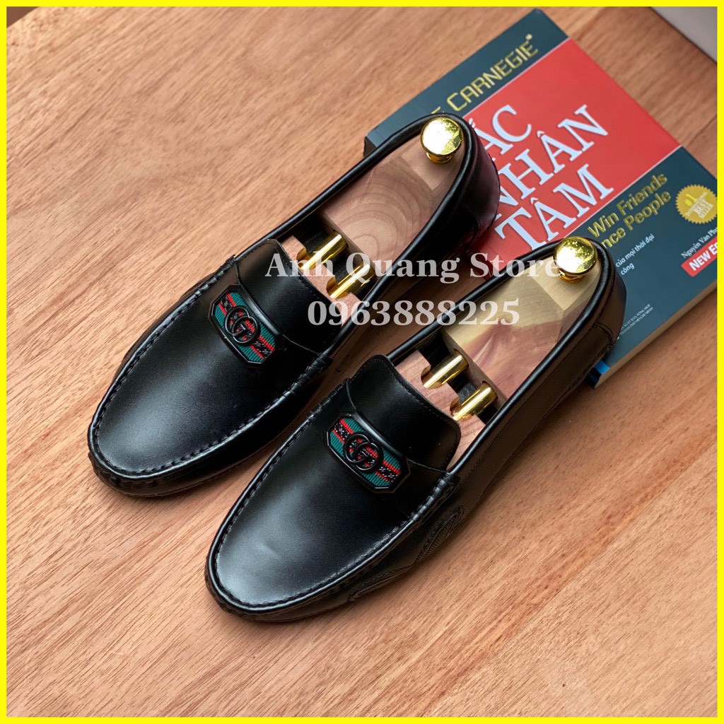 Giày da nam cao cấp da bò nguyên tấm mềm mại bảo hành 1 năm Gn383 | BigBuy360 - bigbuy360.vn