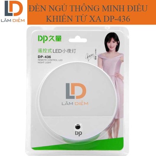 ĐÈN NGỦ THÔNG MINH CÓ REMOTE ĐIỀU KHIỂN TỪ XA 2 CHẾ ĐỘ SÁNG DP 436