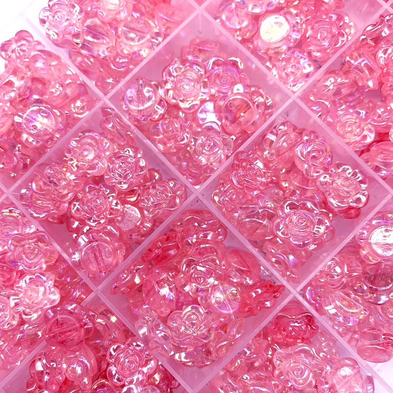 Bộ 50 Hạt Xâu Nhựa Nhiều Màu Sắc Kích Thước 12mm