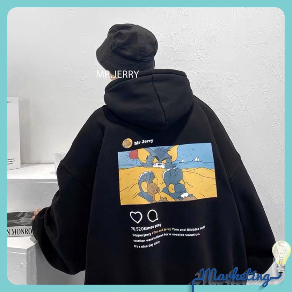 Áo khoác nỉ bomber nam nữ,Áo hoodie nam nữ phong cách Ellon Erc oversize sweater nỉ siêu đẹp vải dày form rộng | BigBuy360 - bigbuy360.vn