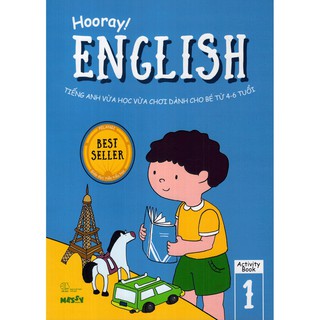 Sách - Hooray English - Tiếng Anh Vừa Học Vừa Chơi Dành Cho Bé Từ 4-6 Tuổi (Activity Book 1)