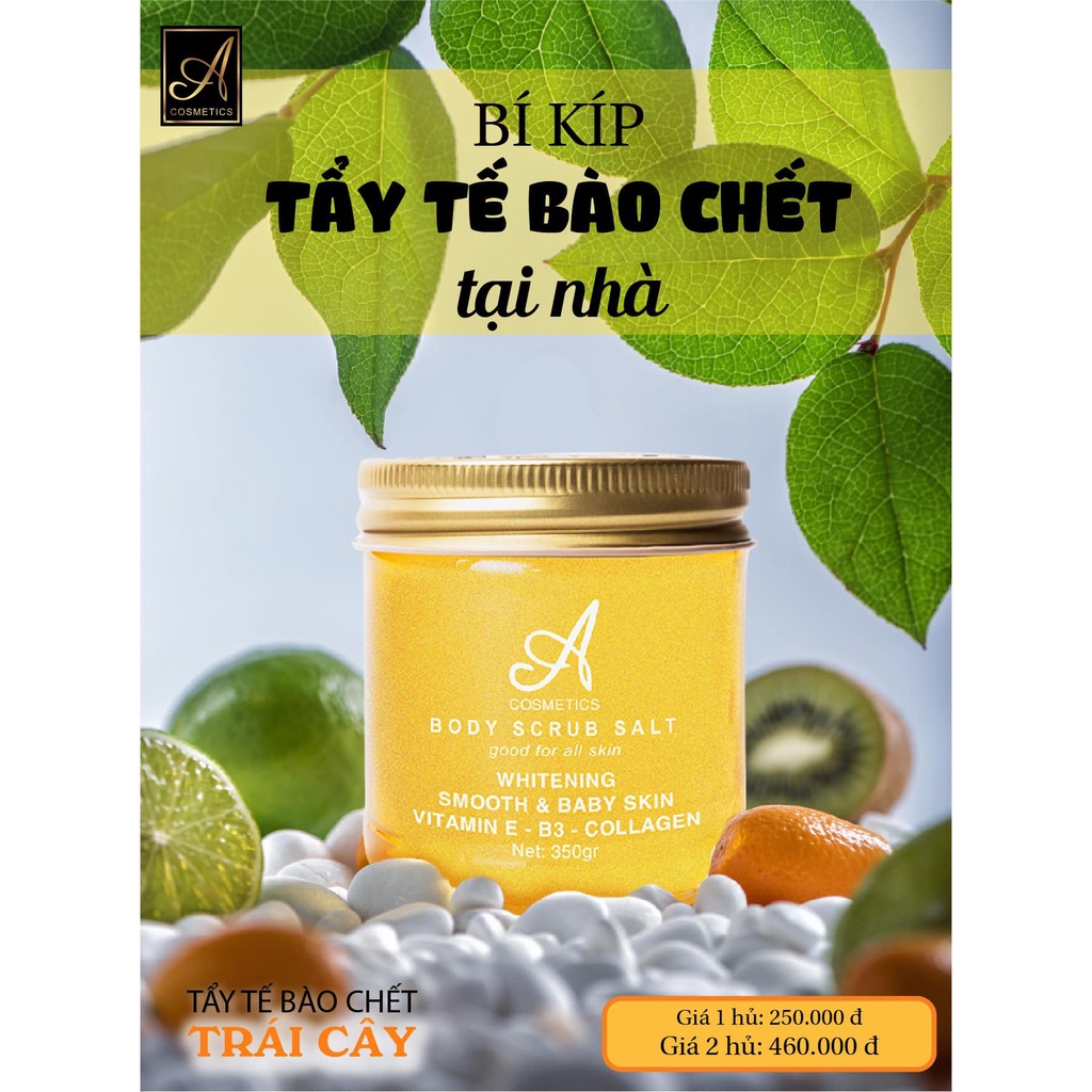 TẨY TẾ BÀO BODY TRÁI CÂY A COSMETICS