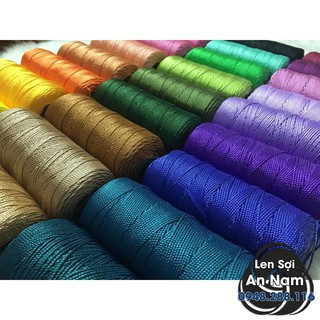 [Bảng 2] -  Sợi Thô Trơn 2mm -[Len Sợi An Nam] - Sỉ Lẻ