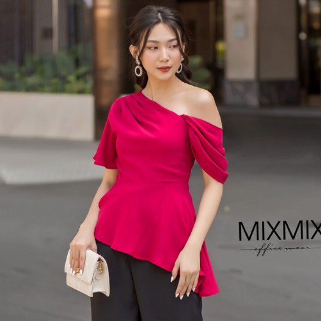 [Mã FATHANG5 giảm 10K đơn 50K] Áo Đuôi Cá Thanh Lịch - MIXMIX - Hàng thiết kế - Hình ảnh độc quyền shop tự chụp