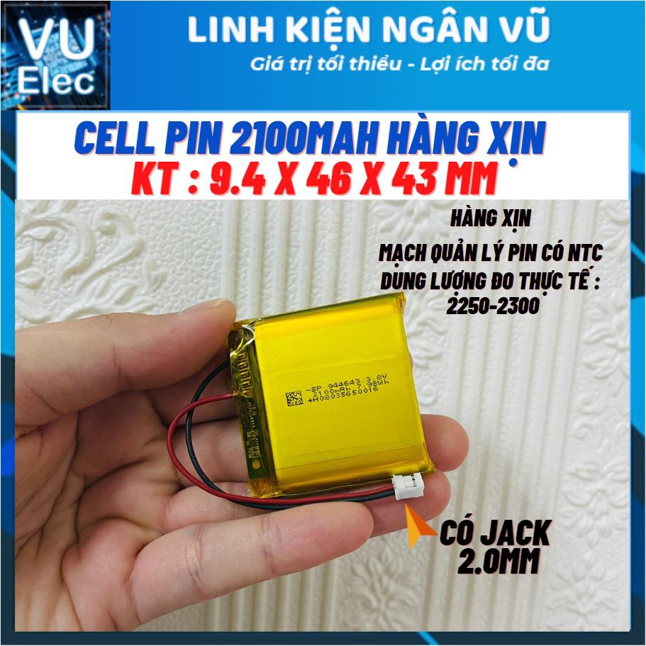 Pin Li-Po 3.7V 103040 420mAh-15000mAh (Lithium Polyme)