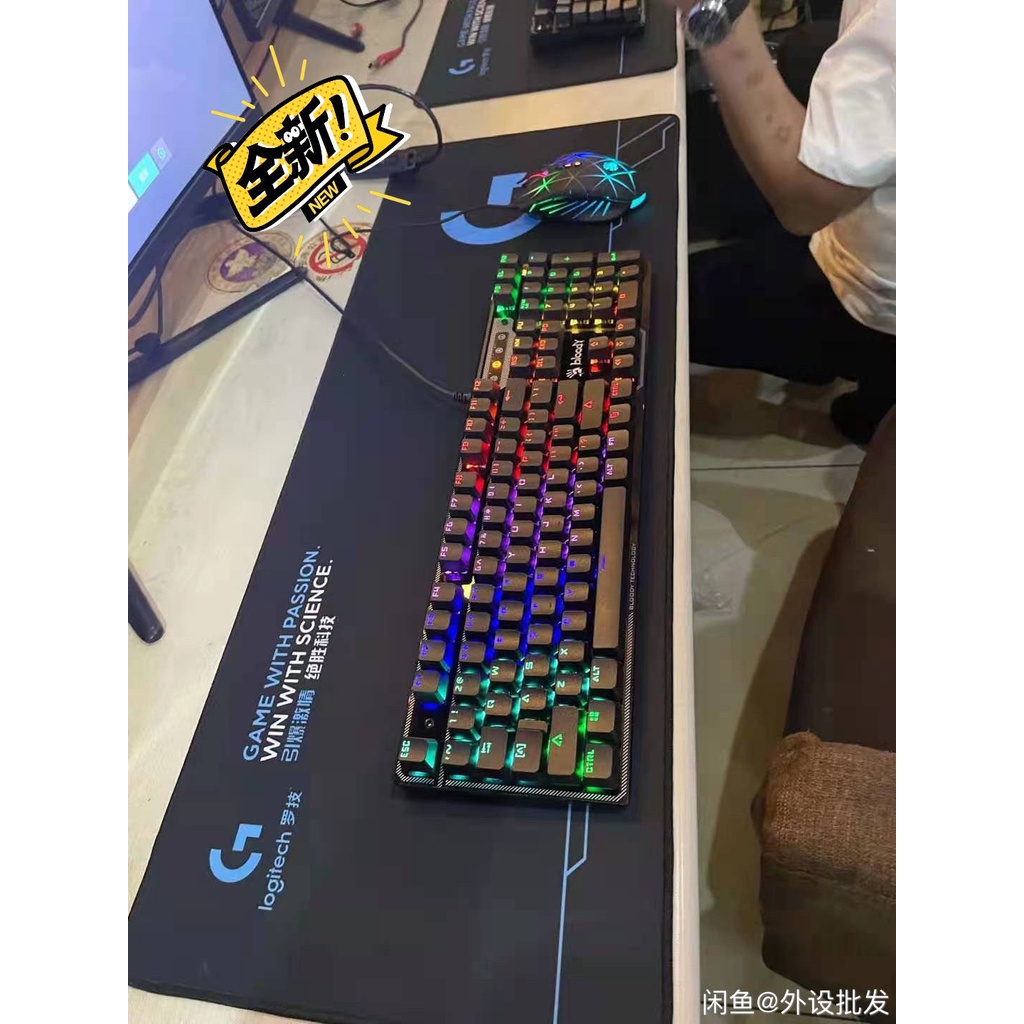Miếng Lót Chuột Logitech ROG Cỡ Lớn 800x300x2mm Đế Chống Trượt Chuột Di Chuyển Mượt Đầy Đủ Hộp | BigBuy360 - bigbuy360.vn