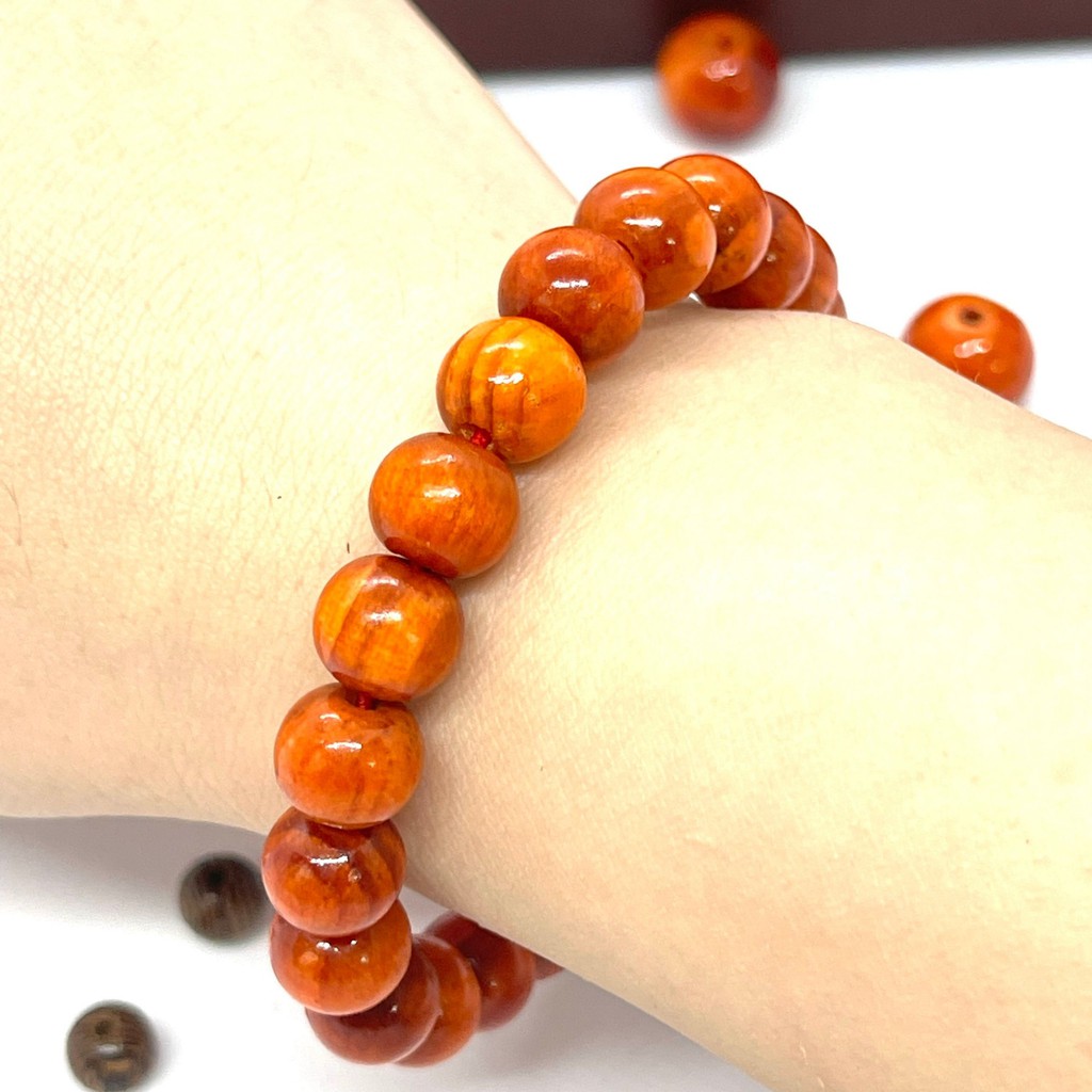 Vòng tay gỗ huyết long 10ly 💖FREE SHIP💖 SHOP MỘC NHỊ KHÊ  - chuyên các sản phẩm vòng tay gỗ phong thuỷ (1) | BigBuy360 - bigbuy360.vn