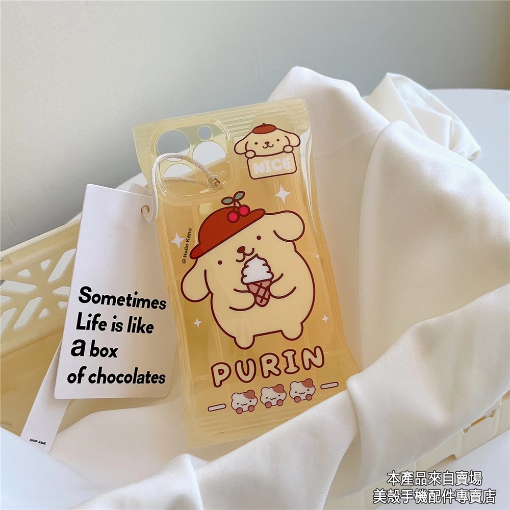Ốp Điện Thoại Họa Tiết Kuromi Sanrio Melody Dễ Thương Dành Cho Iphone 12 11 pro max xs xr