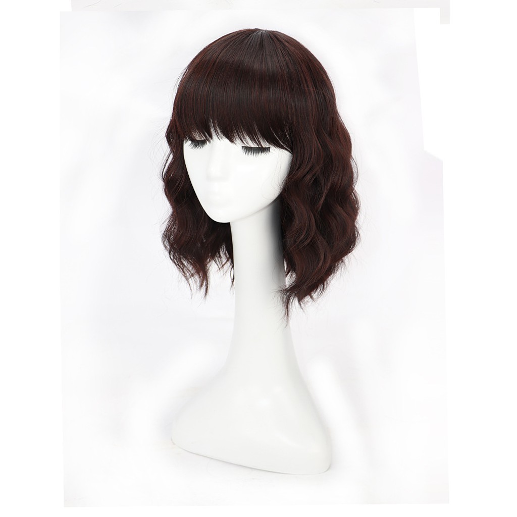 Tóc giả nguyên đầu xoăn sóng cao cấp JX622 💖FREESHIP💖 Sỉ 130k