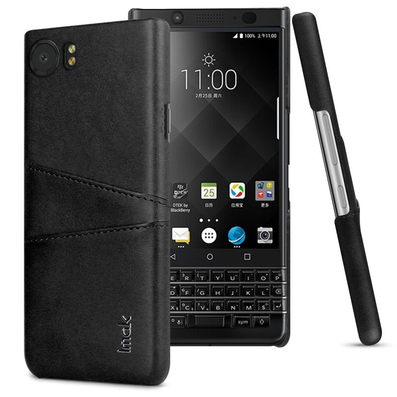 Ốp điện thoại da cứng cao cấp sang trọng cho BlackBerry KEYone / DTEK70