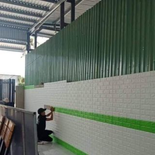 Combo 40 tấm xốp vàng nhạt