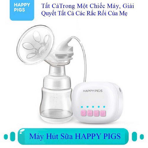 Máy hút sữa điện đơn Happy Pigs