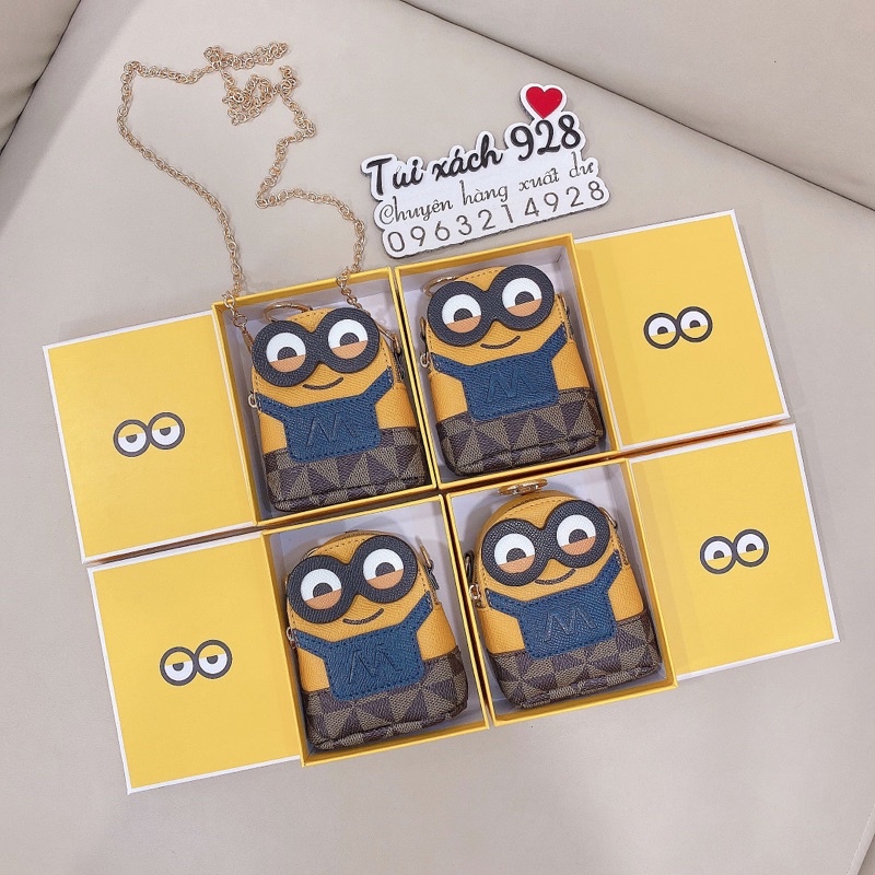 Túi Minions đeo chéo kèm hộp