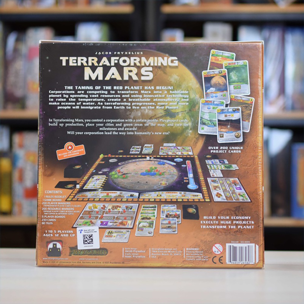 Trò Chơi Cờ Terraforming Mars Board Game Tiếng Anh Chất Lượng Cao Độc Đáo Vui Nhộn BG45