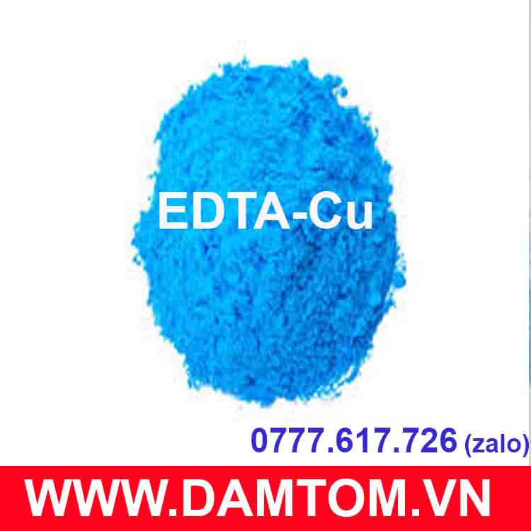 Vi lượng Đồng Chelate  tan hoàn toàn trong nước