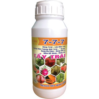Phân bón tẩy trái các loại hiệu tứ quý 500ml