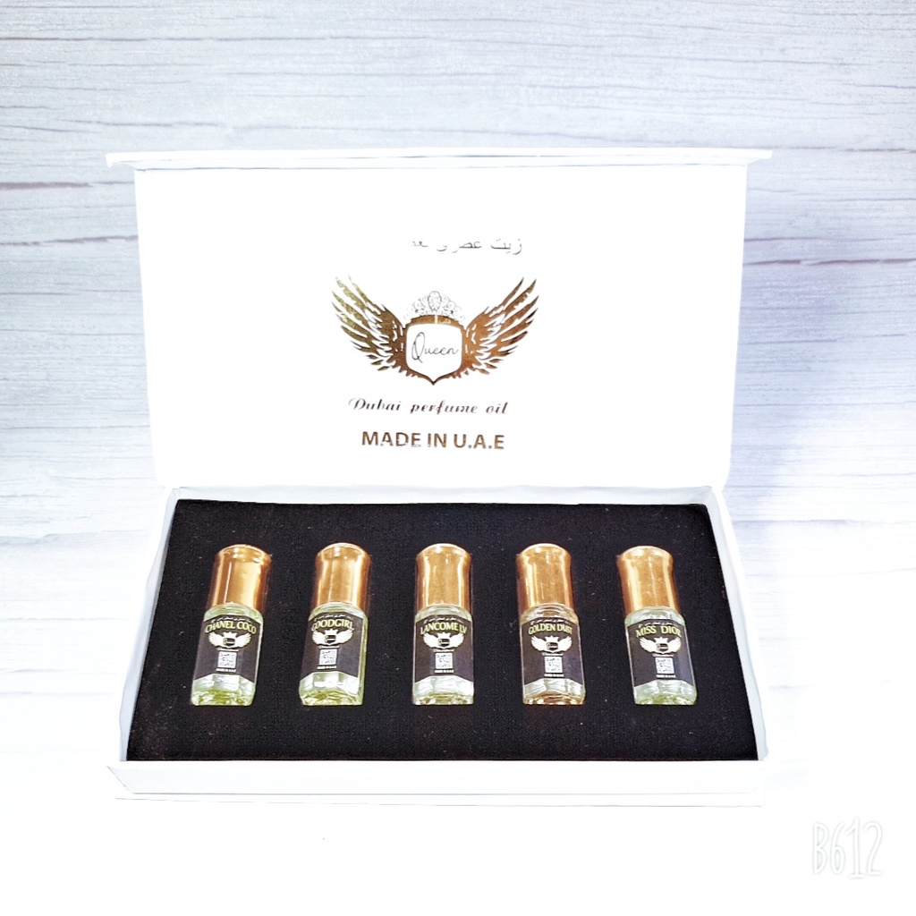 Tinh Dầu Nước Hoa Dubai TALA Set 5ml dạng lăn, set 5 mùi nam nữ, lưu hương 24 giờ, ngọt ngào, quyến rũ, sang trọng | Thế Giới Skin Care