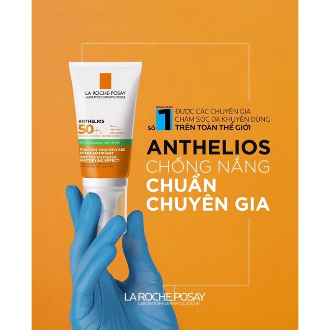 Kem Chống Nắng Dạng Sữa t La Roche-Posay Anthelios Invisible Fluid SPF50+ 50ml