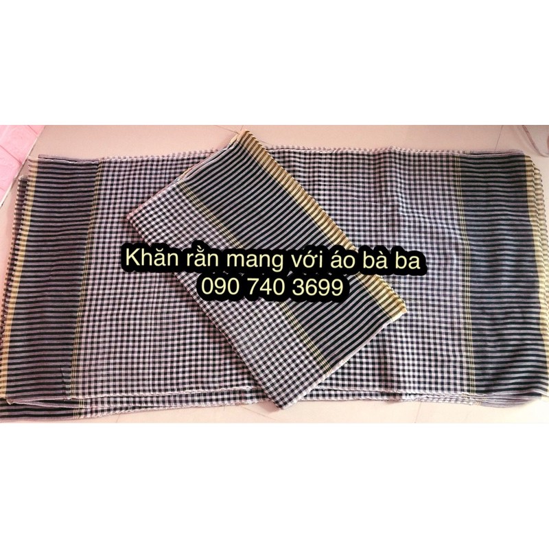 Bộ Bà Ba Nam Vải Kate Màu Nâu Đậm và Nâu sáng có sẵn 35kg - 100kg (khăn rằn ở link khác ạ)