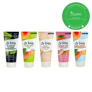 Sữa rửa mặt tẩy tế bào chết st.ives 170g