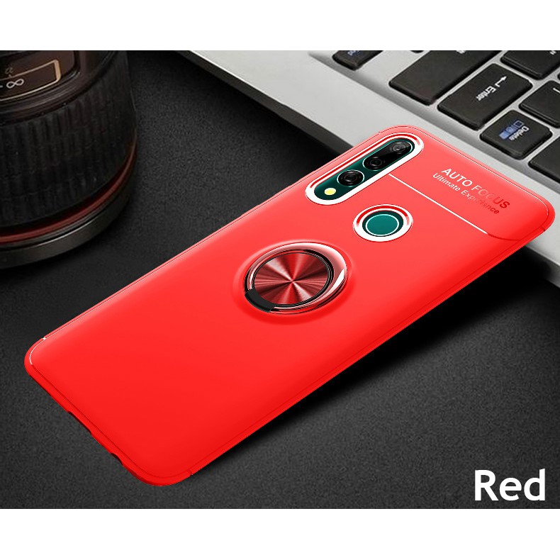 Ốp lưng chống sốc có nhẫn đỡ hút nam châm trên xe hơi cho Huawei Y9 Prime 2019 | BigBuy360 - bigbuy360.vn