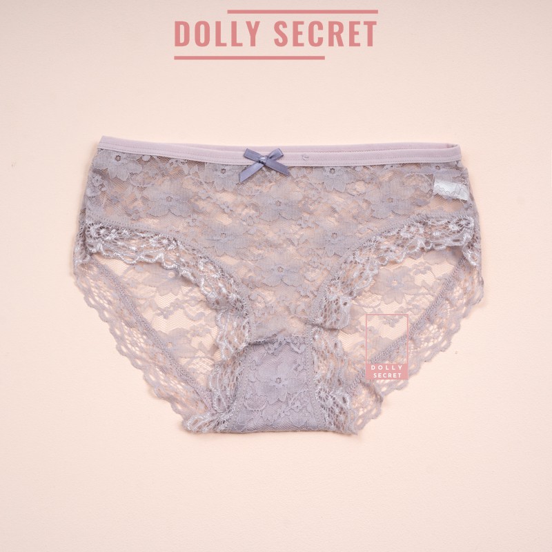 Quần lót ren gợi cảm sexy siêu mỏng xuyên thấu nhiều màu DOLLY SECRET QL015 | BigBuy360 - bigbuy360.vn