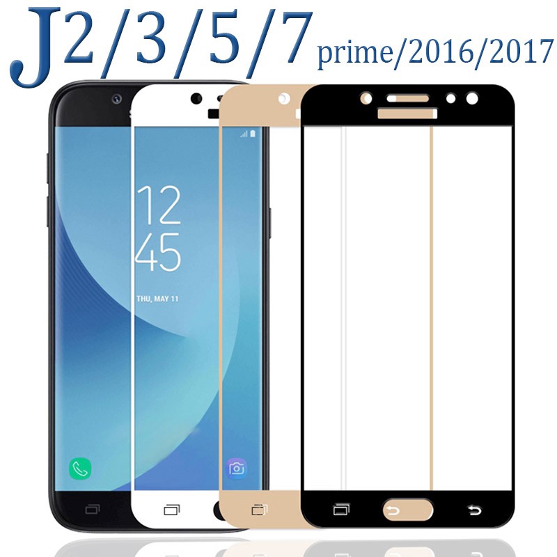 Kính cường lực bảo vệ màn hình điện thoại cho Samsung Galaxy J2 Prime Pro J5 J3 J7 2017 2016 j8 2018