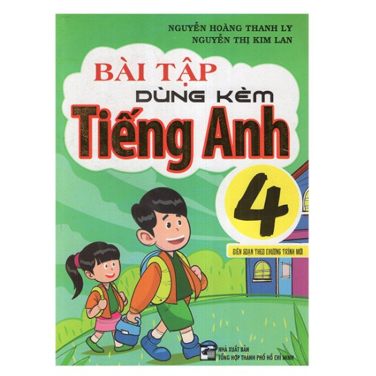 Sách - Bài tập dùng kèm Tiếng Anh 4 chương trình mới