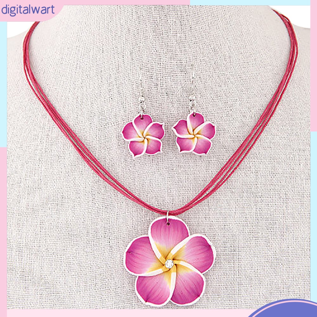 Bộ Trang Sức Hợp Kim Hình Bông Hoa Quyến Rũ Thời Trang Dành Cho Nữ