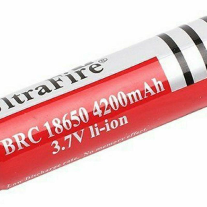 ( sỉ 9k)Pin sạc 18650 đầu nhọn đỏ