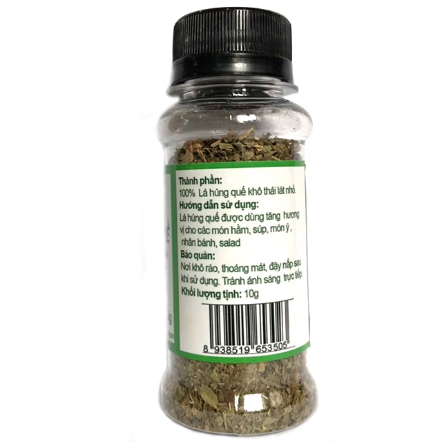 Lá Húng Quế Hũ 10g Tgfoods