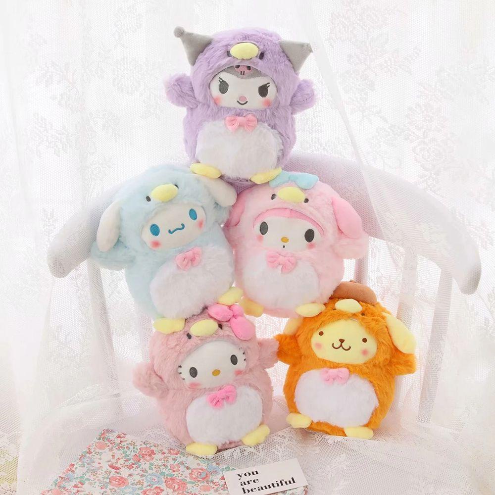 Đồ chơi nhồi bông Hình Mèo Hoạt Hình Cinnamoroll Kuromi Đáng Yêu