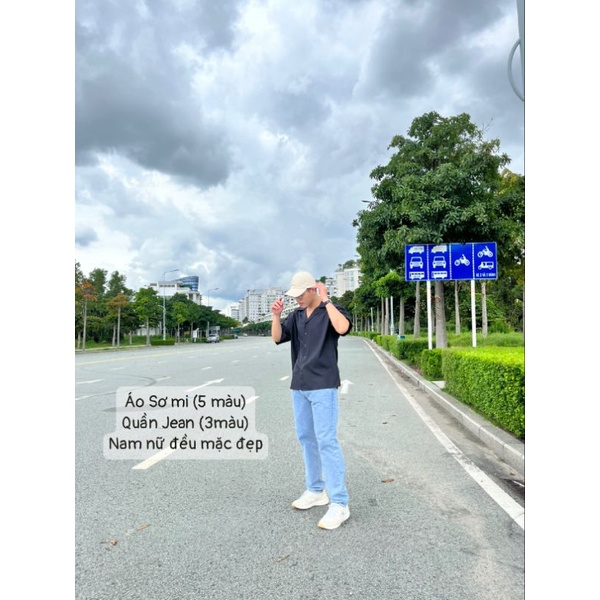 BIGSIZE 40-105kg Quần Jean Nam Nữ ông suông thời trang Sói Store form baggy hiện đại
