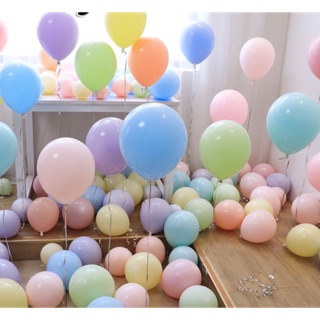 Combo 50 bóng pastel cỡ 12cm đc chọn màu