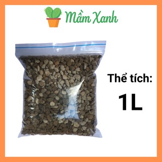 Đá pumice đá bọt núi lửa thoáng, nhẹ, thoát nước tốt 1L
