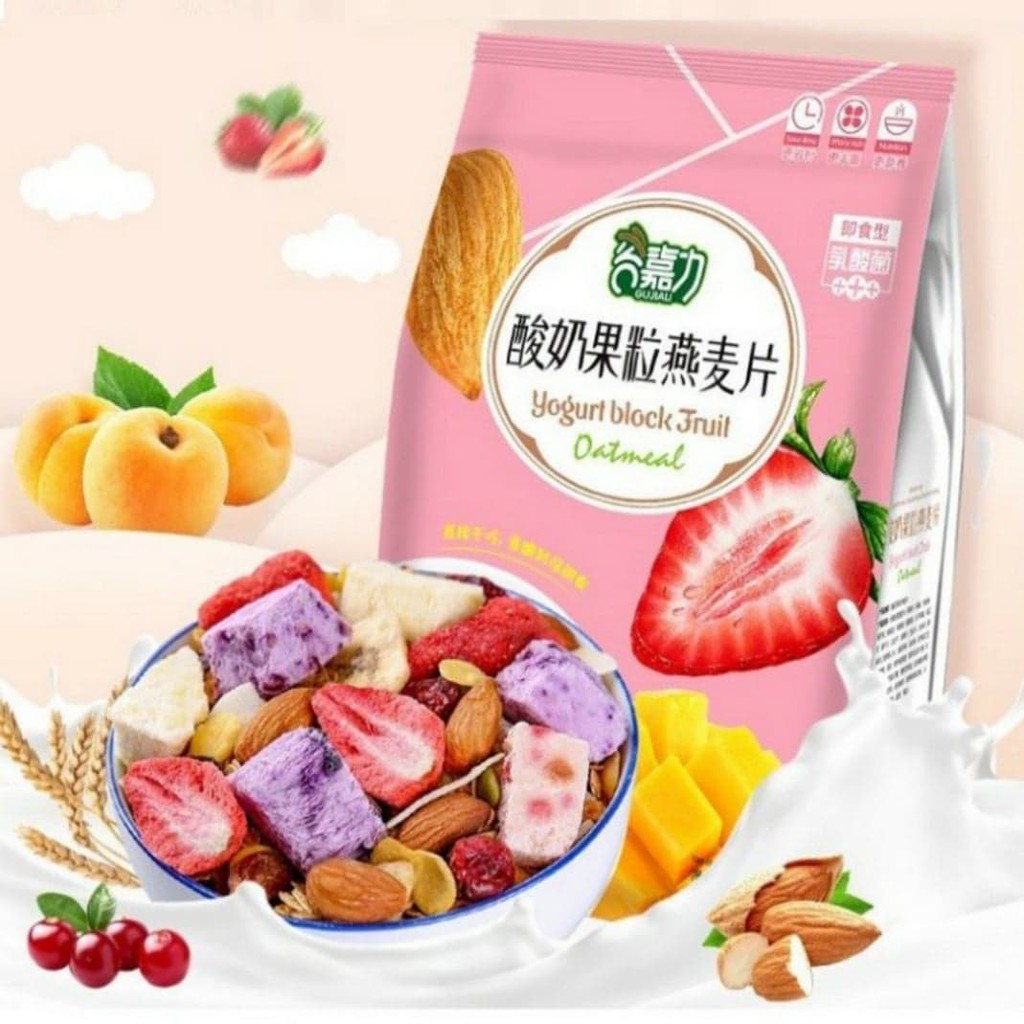 [GIẢM CÂN] Ngũ Cốc Sữa Chua 👍 Mix Hạt 😍 Hoa Quả Sấy Túi 500g | BigBuy360 - bigbuy360.vn