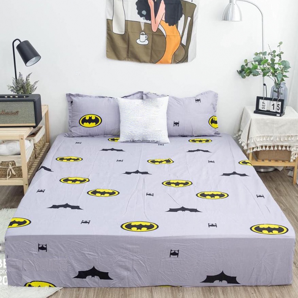 Ga Gối Poly Bộ Ga trải giường | Bộ Drap giường cho Bé - Nhiều mẫu ngộ nghĩnh ảnh thật - ZingZingMart