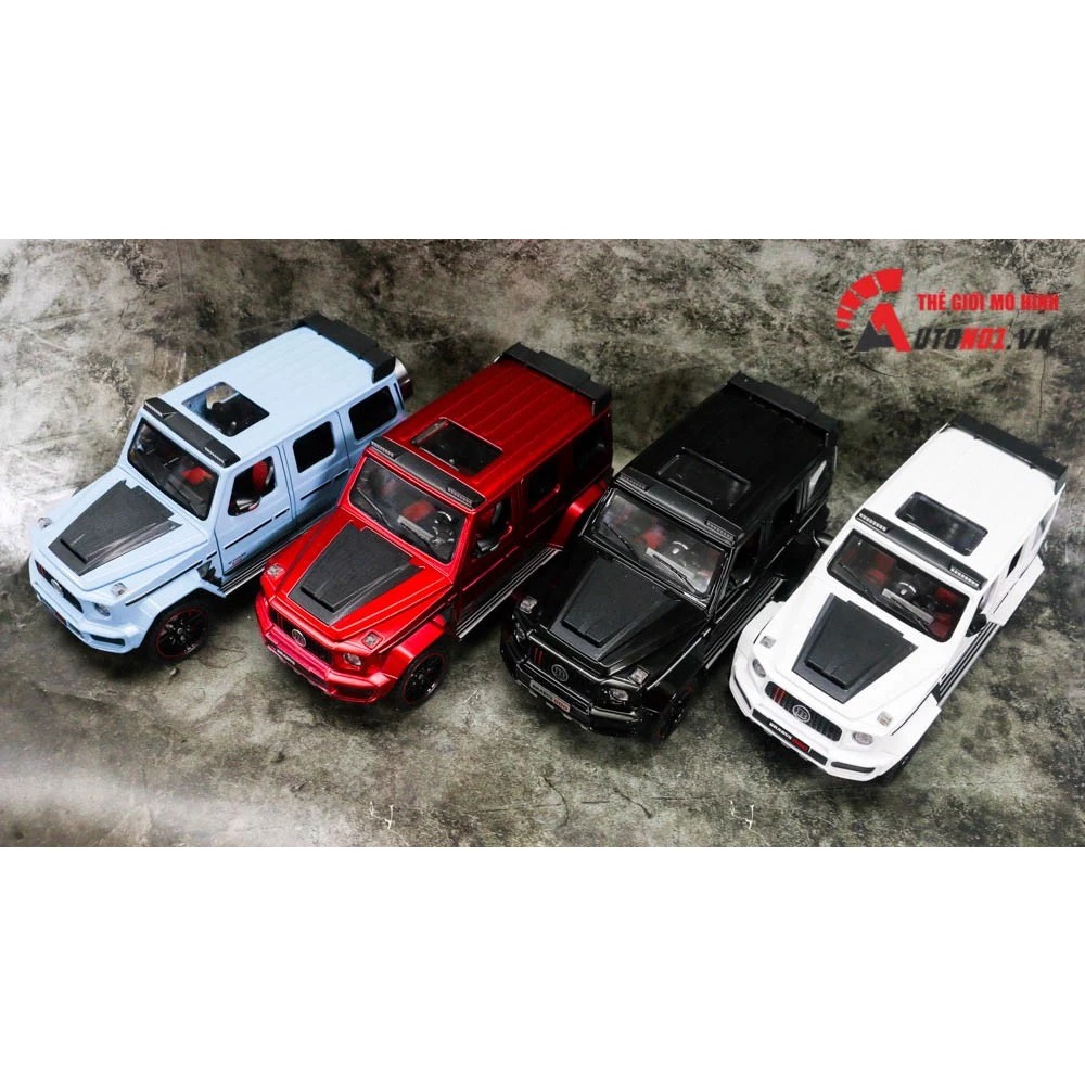 Mô hình xe Mercedes Benz Brabus G800 1:24 Miniauto 8082