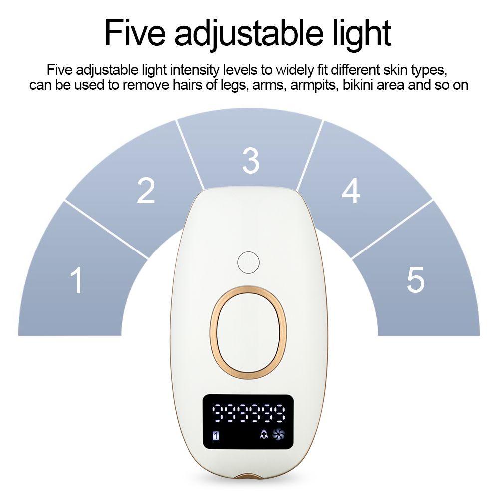 Máy Triệt Lông Bằng Tia Laser BORAG Dành Cho Nữ 990000 Máy Tẩy Lông Tại Nhà Flashes