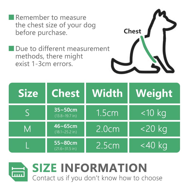 HamshMoc Dây đai dắt thú cưng đi dạo dễ dàng điều chỉnh kích thước nhỏ vừa và lớn 1