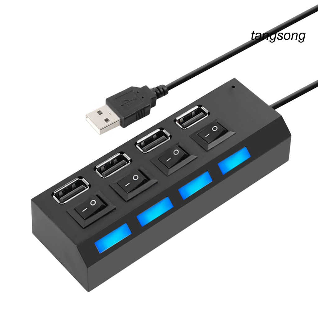 Bộ Chia Cổng Usb 2.0 4 Cổng Cho Máy Tính