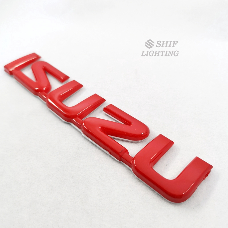 Miếng Dán Logo Dùng Trang Trí Xe Ô Tô Isuzu