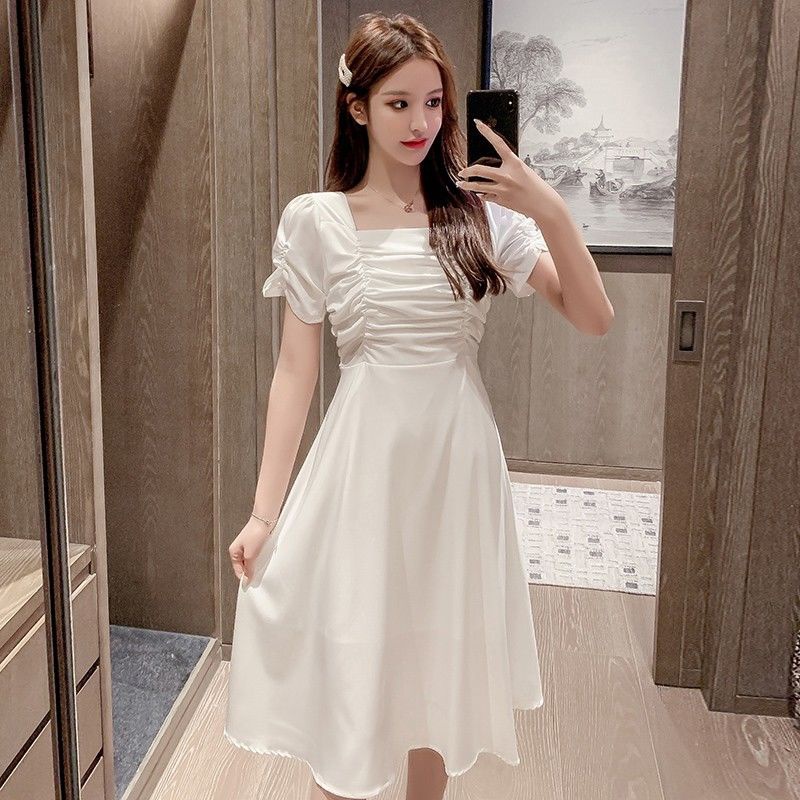 Hot Sale New Gentle Women's High-Grade Dress Tight Waist Slimming Elegant Dress Graceful Mori Fairy Dress